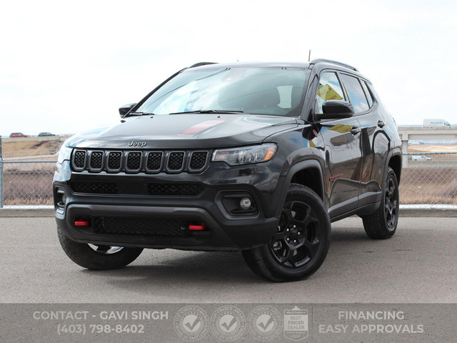 2023 Jeep Compass | tRAILHAWK | 4X4 | Leather | pan roof | LIKE  in Cars & Trucks in Calgary