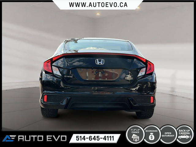 2016 Honda Civic LX COUPE * MAGS * CAMERA * SIEGE CHAUFFANT * CL in Cars & Trucks in City of Montréal - Image 3