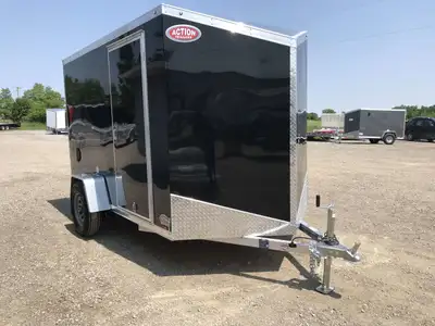 LEGACY LITE ALL-ALUMINUM ENCLOSED CARGO TRAILER 6'x10' LIGHTWEIGHT, LOW-MAINTENANCE, AND BUILT TO LA...
