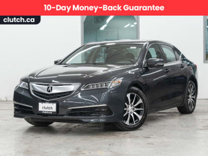2015 Acura TLX Base w/ Moonroof, Rearview Cam, Heated Front Seats, BT