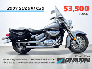 2007 SUZUKI BOULEVARD C50/800CC ***FULLY CERTIFIED*** 800CC