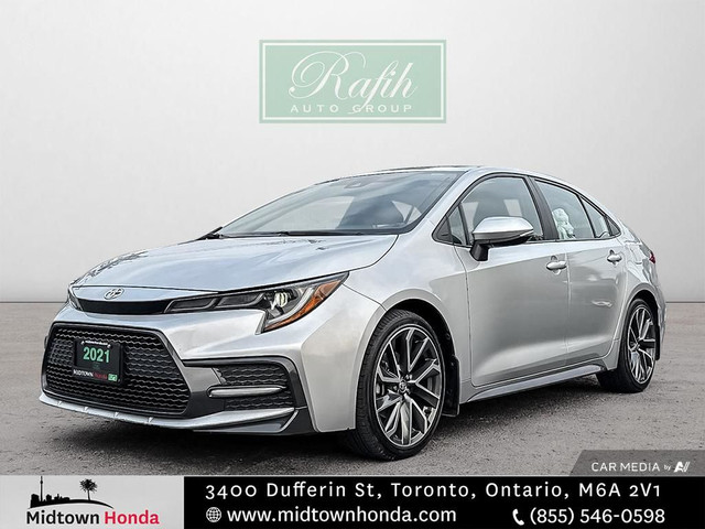 2021 Toyota Corolla SE *GREAT PRICE*APPLE/ANDROID*REARVIEW CA... in Cars & Trucks in City of Toronto