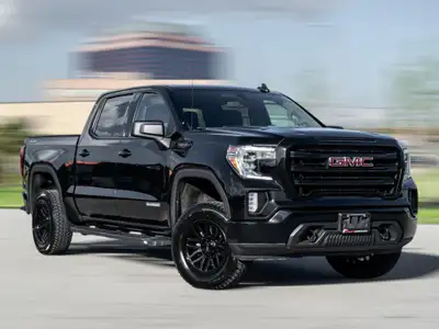 2019 GMC Sierra 1500 ELEVATION PKG Black Exterior on Black Interior comes with Apple/Android Carplay...