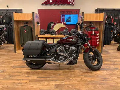Introducing the 2025 Super Scout + Tech now available at Indian Motorcycle Red Deer! Trust in Indian...