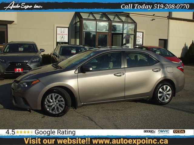  2015 Toyota Corolla LE,Backup Camera,Heated Seats,Bluetooth,Cer in Cars & Trucks in Kitchener / Waterloo - Image 2