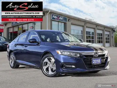 2018 Honda Accord EX-L ONLY 92K! **LEATHER**SUNROOF**TECH PKG**