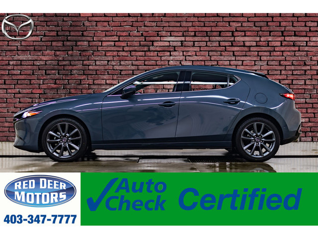 2021 Mazda Mazda3 GT Sport Hatchback Manual Leather Roof Nav BCa in Cars & Trucks in Grande Prairie