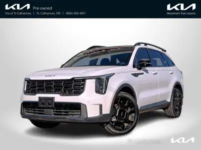 2024 Kia Sorento X-Line 2.5T AWD - This grand redesign empowers & emboldens the look and the feel of...
