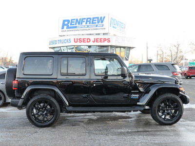 2021 Jeep Wrangler 4xe Unlimited Sahara - HYBRID, Nav, Leather