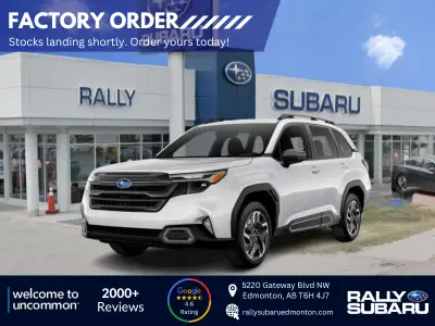 2025 Subaru Forester Limited - AVAILABLE TO FACTORY ORDER TODAY!