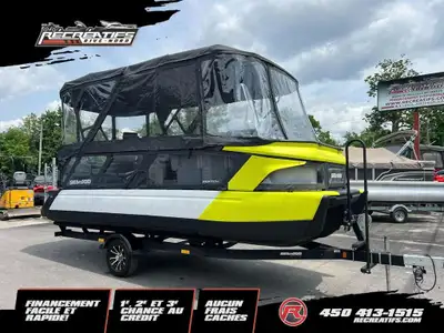 2023 SEADOO SWITCH 21 CRUISE 230 SEULEMENT 16 HEURES!! 2023 SEADOO SWITCH CRUISE 230 TOIT CAMPEUR CO...