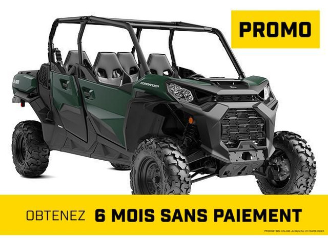 2024 CAN-AM Commander MAX DPS 700 6HRD in ATVs in Laval / North Shore
