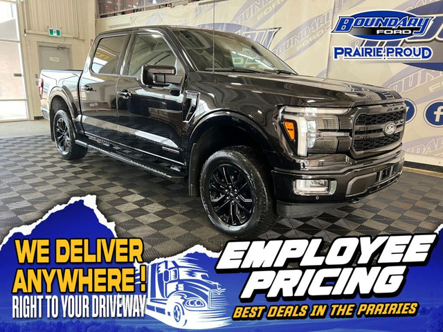 2024 Ford F-150 LARIAT BLACK PACKAGE 3.5L POWERBOOST in Cars & Trucks in Lloydminster