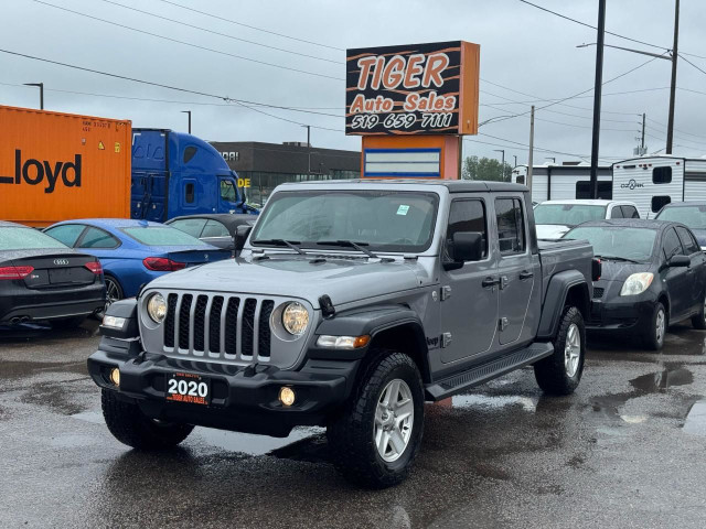 2020 Jeep Gladiator SPORT, 4X4, ONLY 176KMS, HARD TOP, CERTIFIED in Cars & Trucks in London