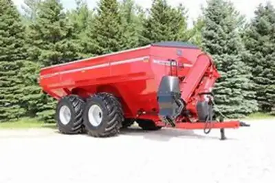 - 900/60r32 TIRES - NON STEERING AXLE - TARP - HYDRAULIC JACK - 5 FUNCTION PISTOL GRIP CONTROLLER -...
