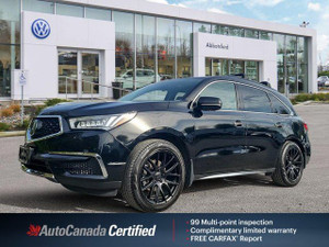 2018 Acura MDX Navi AWD | 3.5L V6 | 3rd Row | Navigation | Sunroof | Leather Seats | Carplay |