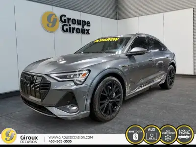 E-TRON 2021 SPORTBACK PRESTIGE // JAMAIS ACCIDENTÉ! // // UN SEUL PROPRIÉTAIRE // // EXCELLENTE COND...