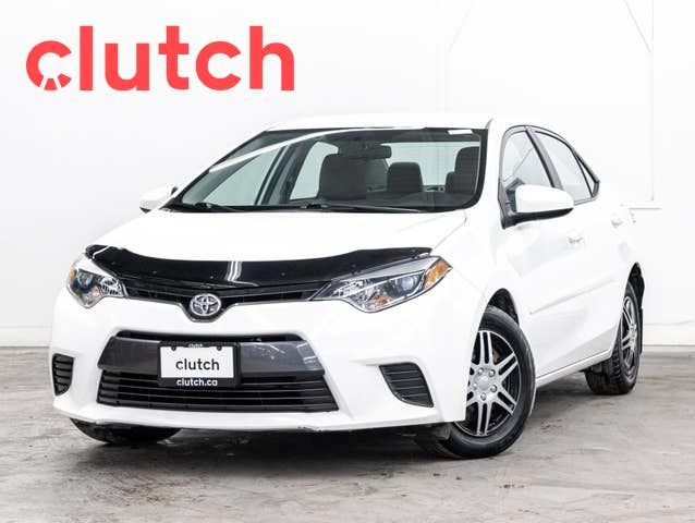 2016 Toyota Corolla LE ECO CVT w/ Heated Front Seats, Rearview C in Cars & Trucks in Ottawa