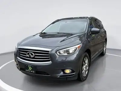 Experience the perfect blend of luxury and performance with this Gray INFINITI JX35 AWD 4dr SUV. The...