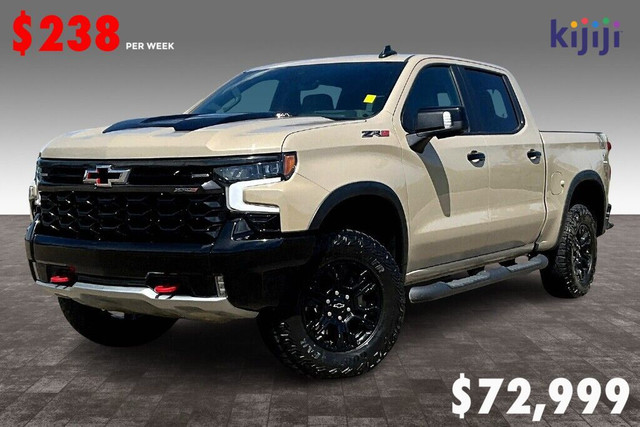 2023 Chevrolet Silverado 1500 4wd Crewcab Zr2 in Cars & Trucks in Edmonton