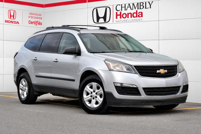 2015 CHEVROLET TRAVERSE LS + AWD + JAMAIS ACCIDENTÉ + 8 PLACES