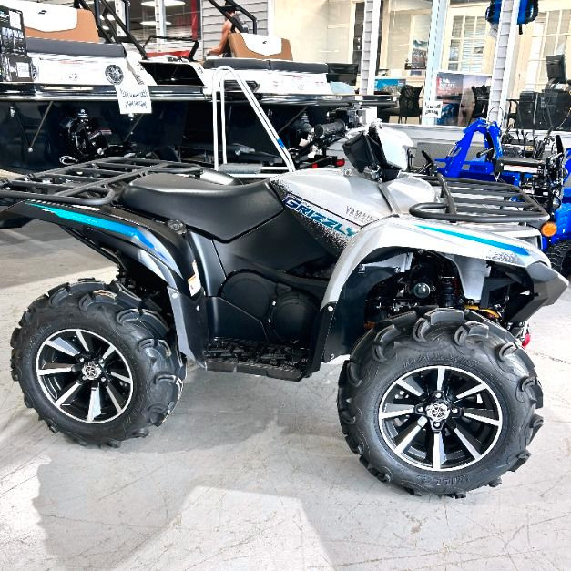 2024 Yamaha GRIZZLY EPS SE Silver Metallic/Black in ATVs in Barrie