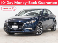 2018 Mazda Mazda3 GT Premium w/ Rearview Cam, Dual Zone A/C, Blu