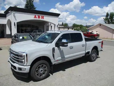 2025 Ford f-350 SD Platinum with Platinum Plus pkg. & High Output 6.7 Diesel Platinum Plus $132815 M...