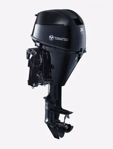2025 Tohatsu 25 DEFTS- Short Shaft, Electric Start Power Trim & Tilt Outboard Motor. 5 Year Warranty...