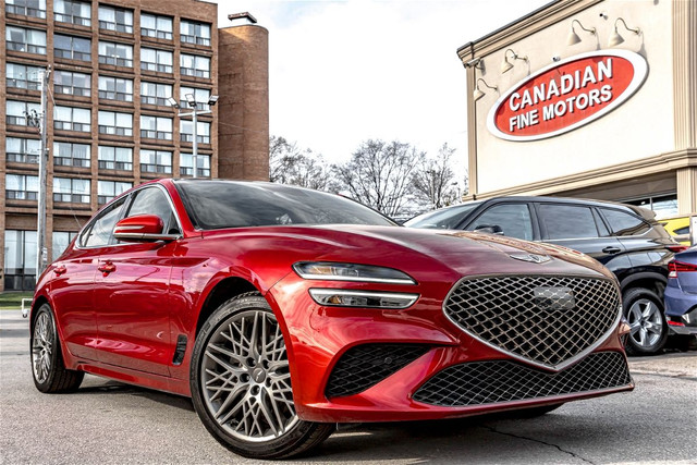 2022 GENESIS G70 | NAVI | PDC | LEATHER | BAL WARR | BSM | ROOF  in Cars & Trucks in City of Toronto - Image 2
