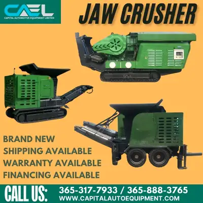 Explore unparalleled reliability with the Jaw Crusher and mobile screener designed to exceed expecta...