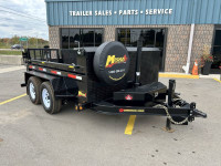 Miska Ultra Low Pro 5 Ton Dump Trailer