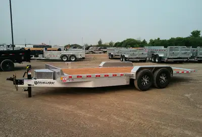 Nordtek Aluminum Tandem Axle Tilt Trailer 14,000lb is $15,320.00 ! Ord: 250305 - Ser: 2NDTB2020TA000...