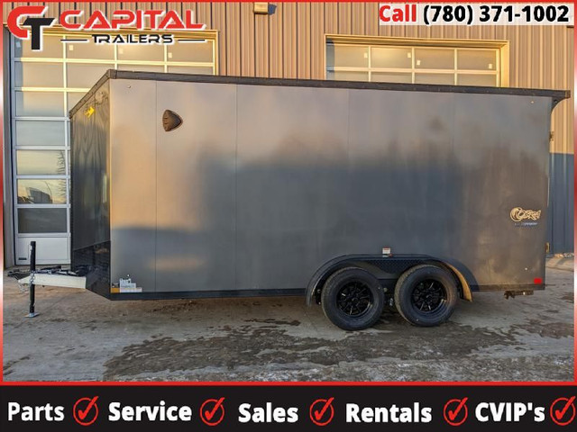 2024 Stealth Trailers 7FT X 16FT Cobra Aluminum Enclosed Cargo T in Cargo & Utility Trailers in Strathcona County