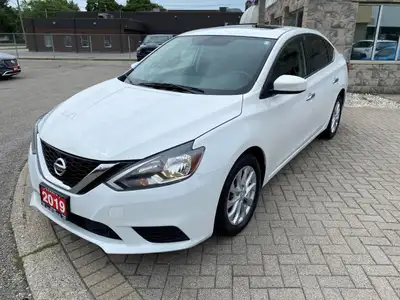 2019 Nissan Sentra SV - In Stark White - Very Efficient 1.8 L 4 Cylinder engine - Comfortably Seatin...