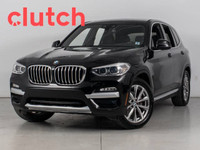 2018 BMW X3 xDrive30i Apple Car Play, Panoramic Sunroof