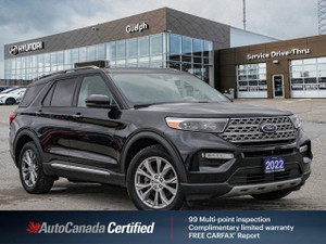 2022 Ford Explorer Limited | Leather | Panoroof | Navigation | 360 Camera |S