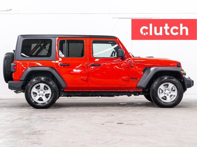 2021 Jeep Wrangler Unlimited Sport S 4WD w/ Apple CarPlay & Andr in Cars & Trucks in City of Toronto - Image 4