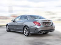 2018 Mercedes Benz C300 Gray Exterior on Black Interior Comes With Navigation, Sunroof, 360 Backup C... (image 5)