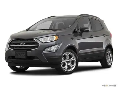 Introducing the 2021 Ford EcoSport SE in Shadow Black—a compact SUV that blends style, versatility,...