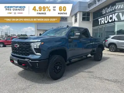SUPER HARD TO FIND ZR2. PURCHASED HERE ORIGINALLY + FULL SERVICE RECORDSThe 2024 Chevrolet Silverado...