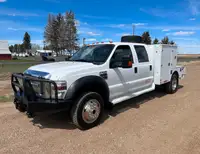 2010 Ford F550 CrewCab Utility Service Truck/DSL/9FT BODY