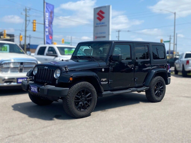 2016 Jeep Wrangler Sahara 4x4 ~Nav ~Heated Seats + Mirrors ~Allo in Cars & Trucks in Barrie