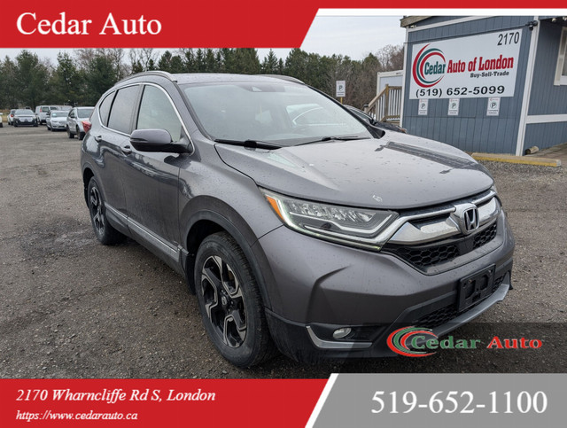 2017 Honda CR-V 2 YEAR POWERTRAIN WARRANTY | Touring AWD in Cars & Trucks in London - Image 3