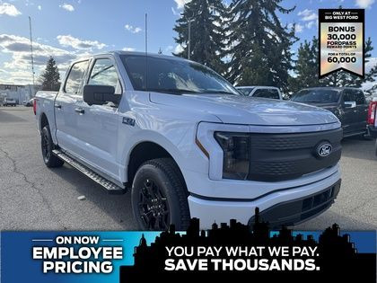 2025 Ford F-150 Lightning XLT 311A w/TAILGATE STEP & 2.4KW PRO P in Cars & Trucks in Edmonton