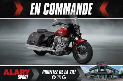 Cette MOTOCYCLETTE INDIAN SUPER CHIEF LIMITED 2025 est disponible DÈS MAINTENANT! Contactez-nous au...