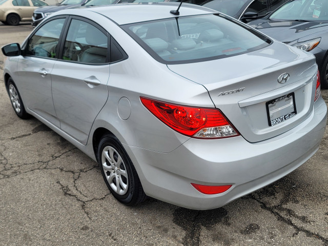 2013 Hyundai Accent GLS DEALER SERVICED -NO ACCIDENTS -CERTIFIED in Cars & Trucks in Hamilton - Image 4