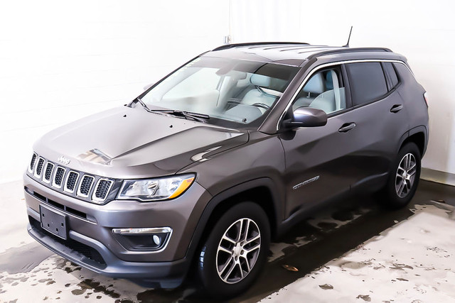 2018 Jeep Compass NORTH + 4X4 + SIEGES CHAUFFANTS VOLANT CHAUFFA dans Autos et camions  à Laval/Rive Nord - Image 3