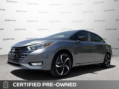 Snatch a score on this certified 2023 Nissan Versa SR while we have it. Roomy yet easy-moving, its w...