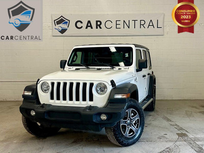 2019 Jeep Wrangler Unlimited Sport 4x4| No Accident| Rear Cam| P